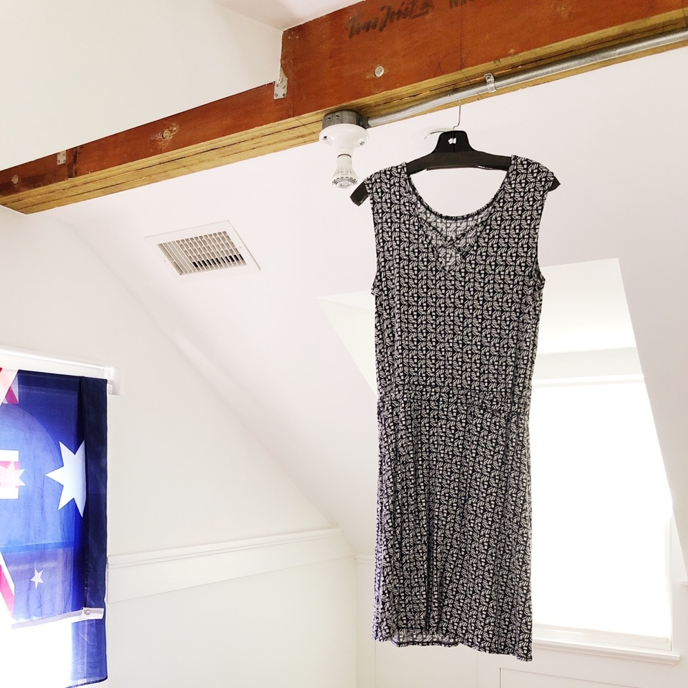 Athleta Comfy Navy Dress